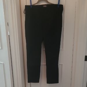 2 For $15 - NYDJ Classic Pull On Black Straight Leg Denim Jeans Size 12